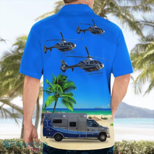 Door County EMS Beach Hawaiian Shirt Summer Gift Product Photo 2