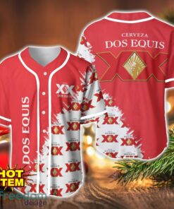 Dos Equis Logo Printed Baseball Jersey Shirt For Men And Women