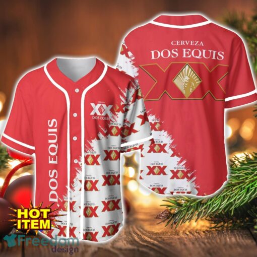 Dos Equis Logo Printed Baseball Jersey Shirt For Men And Women Product Photo 1