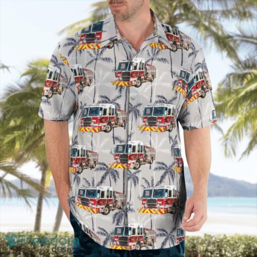 Dothan Fire Department, Alabama Hawaiian Shirt Beach Summer Shirt Product Photo 3