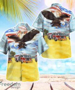 Dothan Fire Department, Alabama Pumper Independence Day Hawaiian Shirt Beach Summer Shirt Product Photo 1