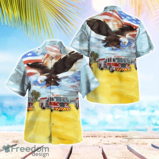 Dothan Fire Department, Alabama Pumper Independence Day Hawaiian Shirt Beach Summer Shirt Product Photo 1