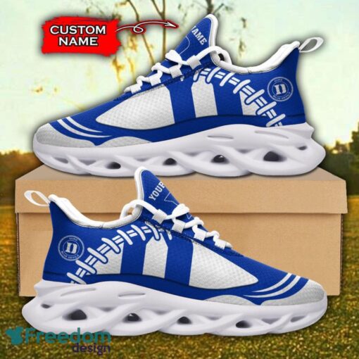 Duke Blue Devils NCAA Max Soul Shoes Big Logo And Custom Name Sneakers For Men Women Product Photo 2