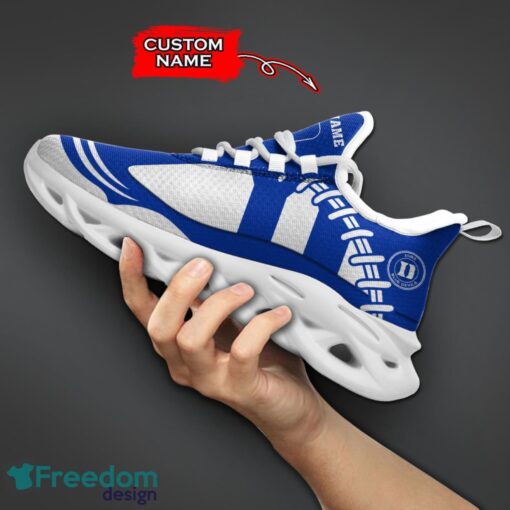 Duke Blue Devils NCAA Max Soul Shoes Big Logo And Custom Name Sneakers For Men Women Product Photo 5