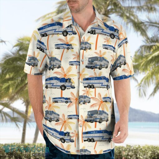 Duncan Fire Department, South Carolina Hawaiian Shirt Beach Summer Shirt Product Photo 4