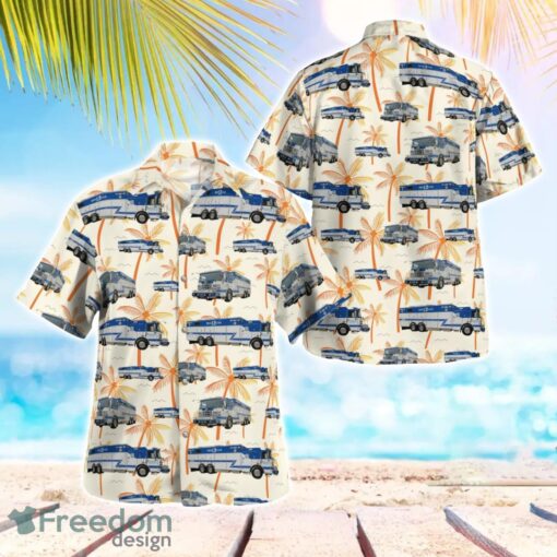 Duncan Fire Department, South Carolina Hawaiian Shirt Beach Summer Shirt Product Photo 1