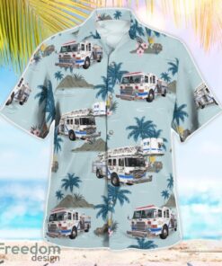 Dundee Volunteer Fire Department Beach Hawaiian Shirt Summer Gift Product Photo 2