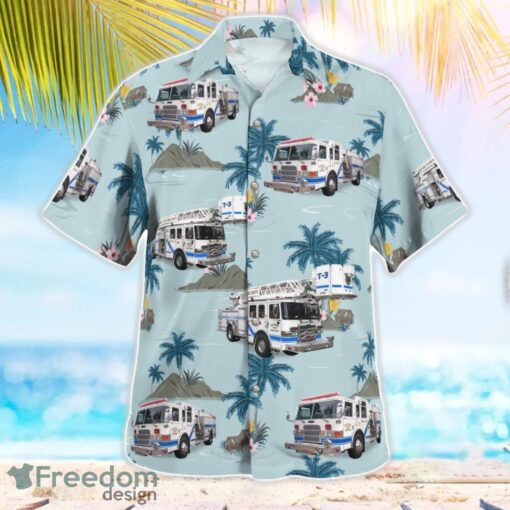 Dundee Volunteer Fire Department Beach Hawaiian Shirt Summer Gift Product Photo 2