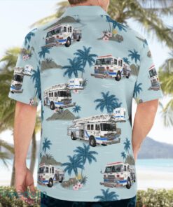 Dundee Volunteer Fire Department Beach Hawaiian Shirt Summer Gift Product Photo 1