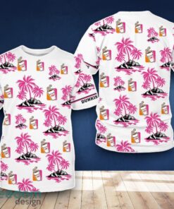 Dunkin’ Donuts 3D T-Shirt Coconut Tree Pattern For Men Women Dunkin’ Donuts 3D T-Shirt Coconut Tree Pattern For Men Women