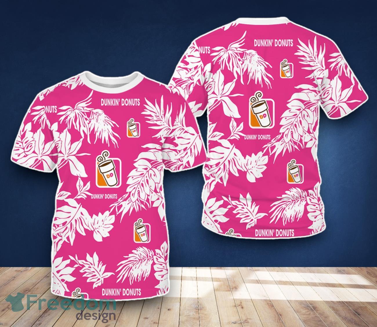 Dunkin’ Donuts 3D T Shirt Premium Edition For Men Women image Dunkin’ Donuts 3D T-Shirt Premium Edition For Men Women Product Photo 1