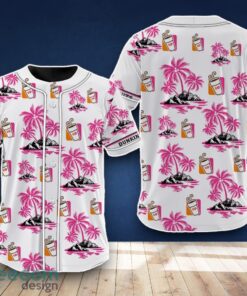 Dunkin&rsquo; Donuts Baseball Jersey Coconut Tree Pattern For Men Women