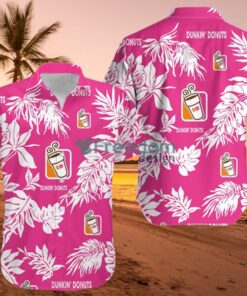 Dunkin’ Donuts Logo Brand Color Tropical Hawaiian Shirt Trending Summer Dunkin’ Donuts Logo Brand Color Tropical Hawaiian Shirt Trending Summer