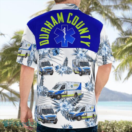 Durha County Emergency Medical Services 3D Summer Aloha Hawaiian Shirt Product Photo 2