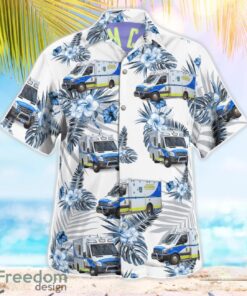 Durha County Emergency Medical Services 3D Summer Aloha Hawaiian Shirt Product Photo 3