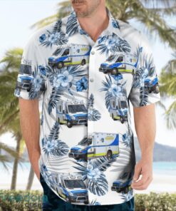 Durha County Emergency Medical Services 3D Summer Aloha Hawaiian Shirt Product Photo 4