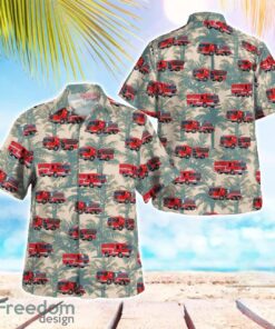 Durham, Connecticut, Durham Volunteer Fire Company Summer Hawaiian Shirt For Men Women