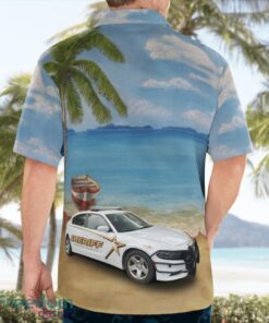 Durham County Sheriff Dodge Charger Hawaiian Shirt Beach Summer Shirt Product Photo 2