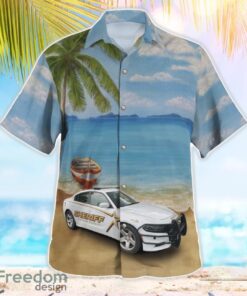 Durham County Sheriff Dodge Charger Hawaiian Shirt Beach Summer Shirt Product Photo 3