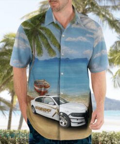 Durham County Sheriff Dodge Charger Hawaiian Shirt Beach Summer Shirt Product Photo 4