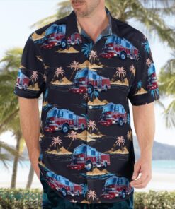 Durham (NC) Fire Department Beach Hawaiian Shirt Gift For Summer Holiday Product Photo 4