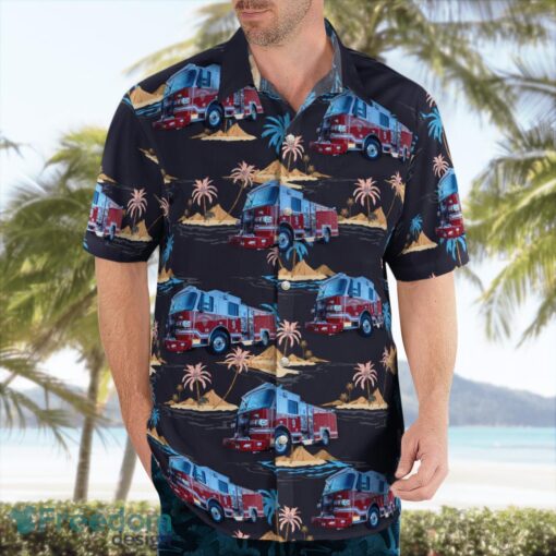 Durham (NC) Fire Department Beach Hawaiian Shirt Gift For Summer Holiday Product Photo 4