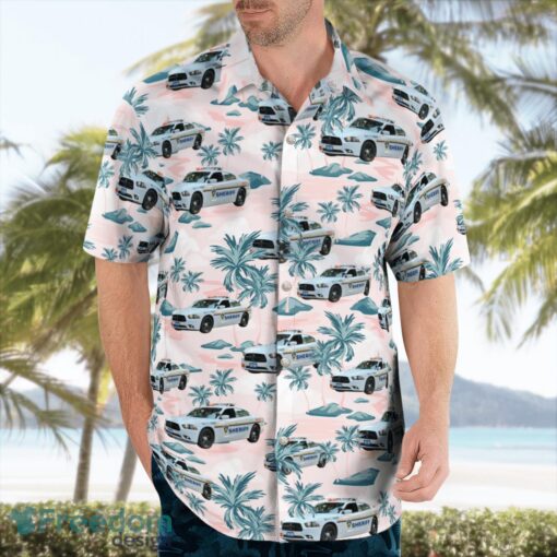 Dutchess County Sheriff Dodge Charger Hawaiian Shirt Beach Summer Shirt Product Photo 3