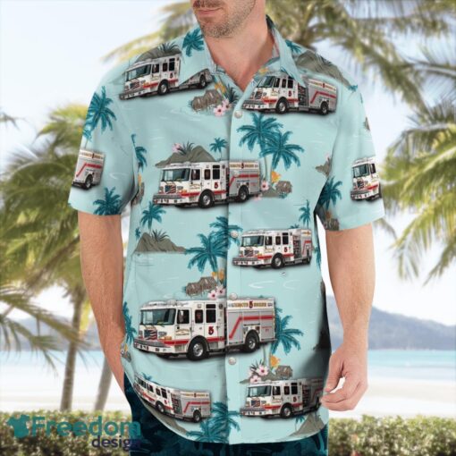 Eagle Rock Volunteer Fire and Rescue Beach Hawaiian Shirt Summer Gift Product Photo 3