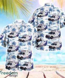 East Pennsboro EMS 3D Summer Aloha Hawaiian Shirt