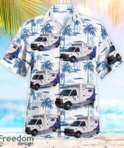 East Pennsboro EMS 3D Summer Aloha Hawaiian Shirt image East Pennsboro EMS 3D Summer Aloha Hawaiian Shirt Product Photo 4