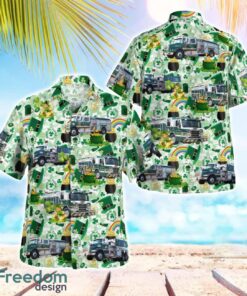 East Rivanna Volunteer Fire Company, Saint Patrick's Day 3D Summer Aloha Hawaiian Shirt Product Photo 1