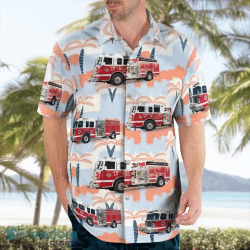 Easton Volunteer Fire Dept. MD 3D Hawaiian Shirt Product Photo 3