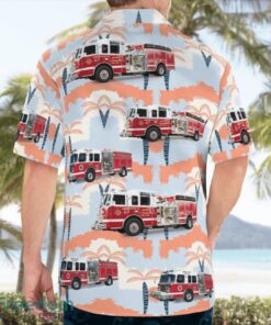 Easton Volunteer Fire Dept. MD 3D Hawaiian Shirt Product Photo 4