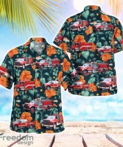 Ebbs Chapel Fire Department 3D Summer Aloha Hawaiian Shirt