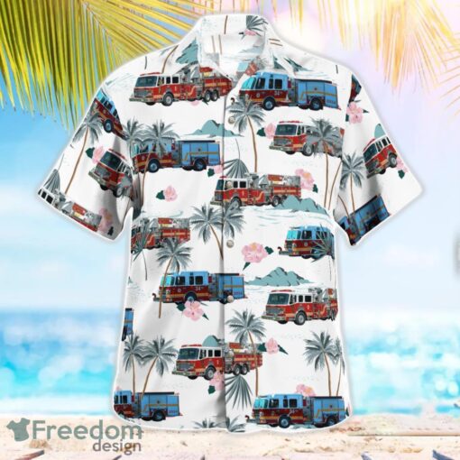 Elizabethtown Fire Department Hawaiian Shirt Beach Summer Shirt Product Photo 2