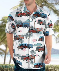 Elizabethtown Fire Department Hawaiian Shirt Beach Summer Shirt Product Photo 3