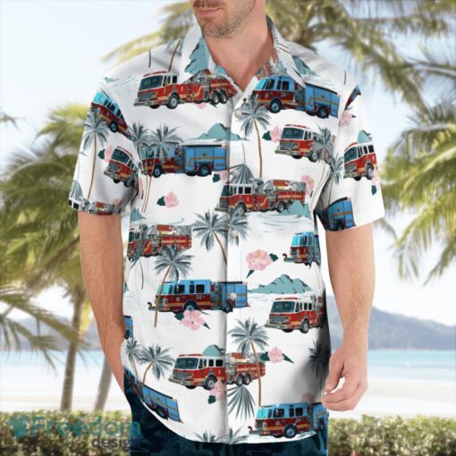 Elizabethtown Fire Department Hawaiian Shirt Beach Summer Shirt Product Photo 3