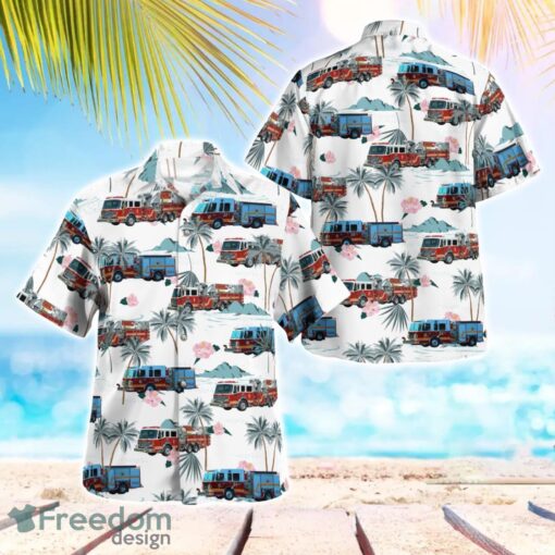 Elizabethtown Fire Department Hawaiian Shirt Beach Summer Shirt Product Photo 1