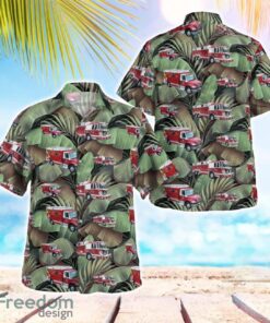 Ellicott City Volunteer Fire Department Hawaiian Shirt Beach Summer Shirt Product Photo 1