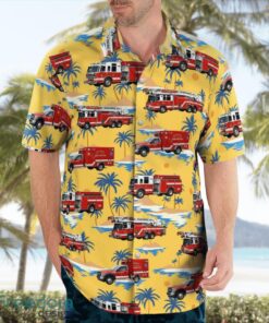 Elsmere, Delaware, Elsmere Fire Company No.1 Hawaiian Shirt Summer Beach Gift Product Photo 4