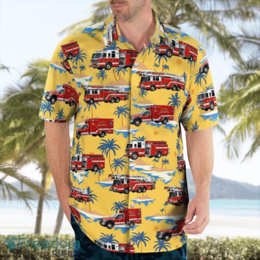 Elsmere, Delaware, Elsmere Fire Company No.1 Hawaiian Shirt Summer Beach Gift Product Photo 4