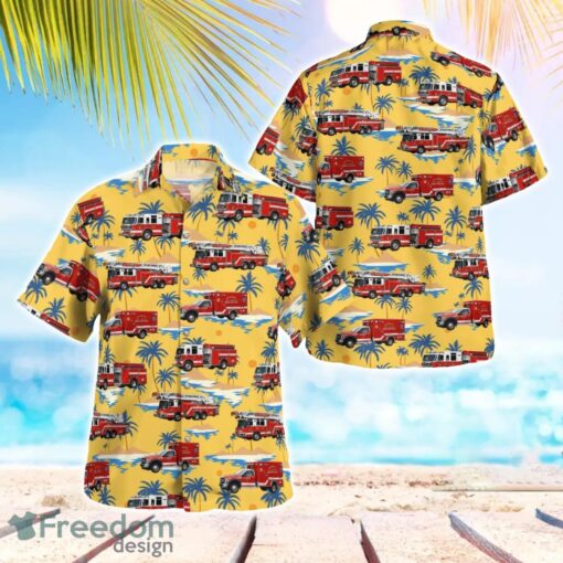 Elsmere, Delaware, Elsmere Fire Company No.1 Hawaiian Shirt Summer Beach Gift Product Photo 1