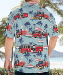 Emporia Kansas Fire Department 3D Hawaiian Shirt Product Photo 2