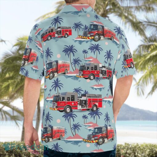 Emporia Kansas Fire Department 3D Hawaiian Shirt Product Photo 2