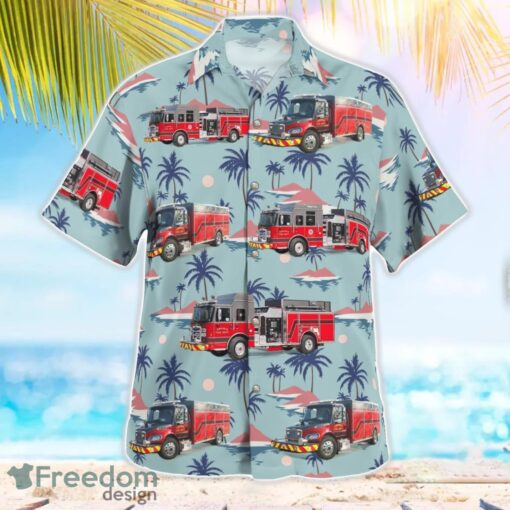 Emporia Kansas Fire Department 3D Hawaiian Shirt Product Photo 3