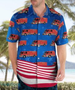 Escambia County Fire Rescue, Florida Independence Day Hawaiian Shirt Beach Summer Shirt Product Photo 2