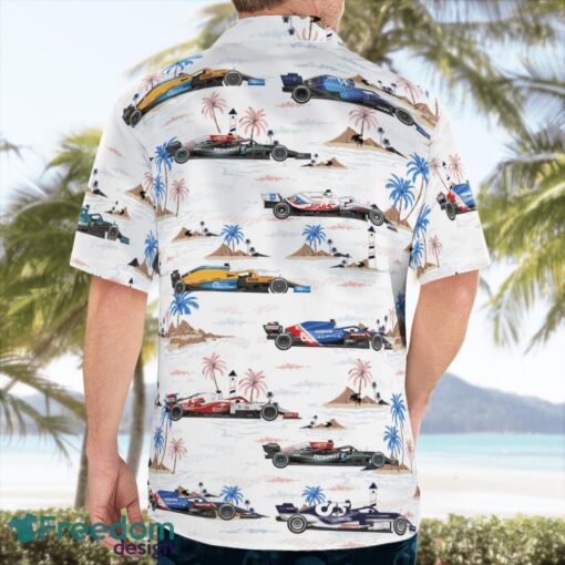 F1 Formula One Teams 2021 3D Hawaiian Shirt Product Photo 2