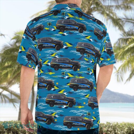 Fairview Police Department Montana Summer Hawaiian Shirt Product Photo 2