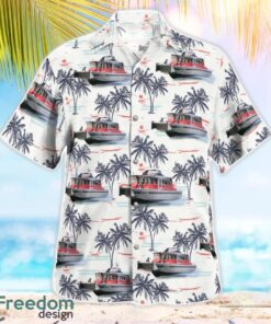 Fall River Fire Department 3D Hawaiian Shirt Product Photo 3