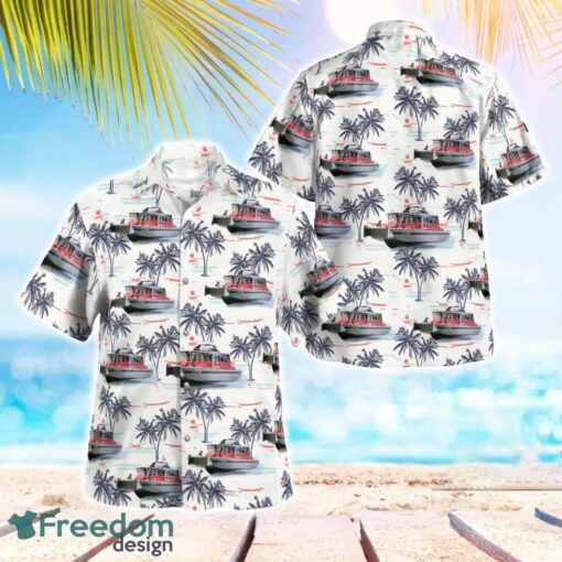 Fall River Fire Department 3D Hawaiian Shirt Product Photo 1